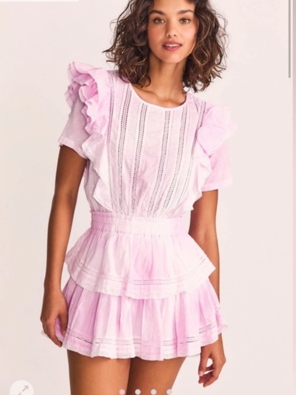 LoveShackFancy Natasha Mini Dress